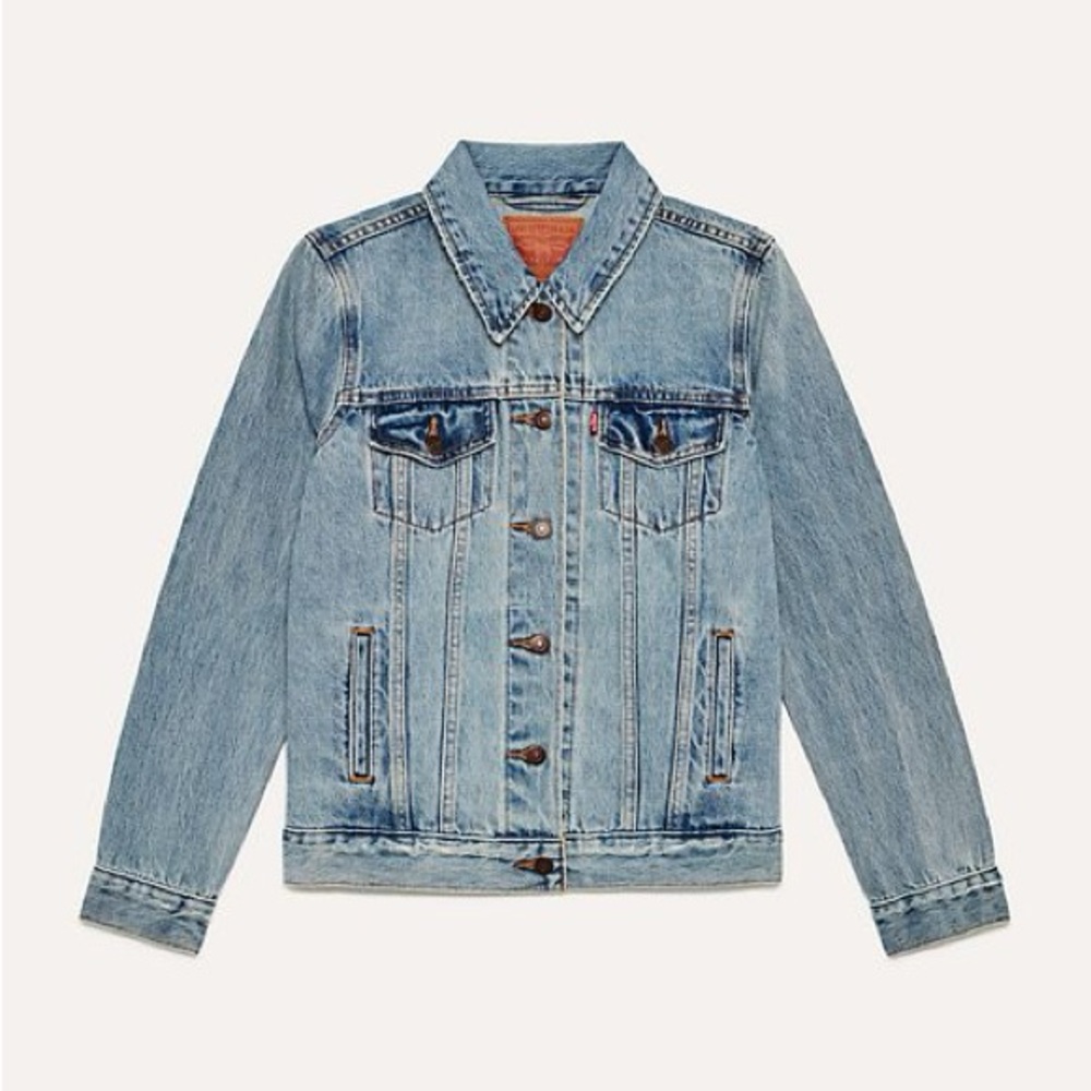 Levis Boyfriend Denim Jacket Size XS